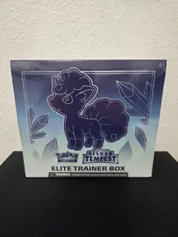 Pokemon Sword & Shield - Silver Tempest ETB Elite Trainer Box New Sealed - Image 1