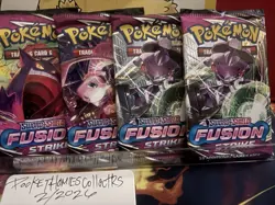 6x Pokemon TCG Fusion Strike Booster Packs (SEALED) - Image 3