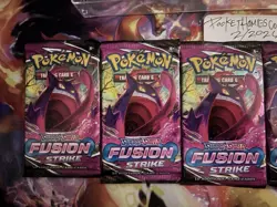6x Pokemon TCG Fusion Strike Booster Packs (SEALED) - Image 5
