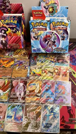 Pokemon Surging Sparks + Journey Together + Destined Rivals Booster Box - Image 4