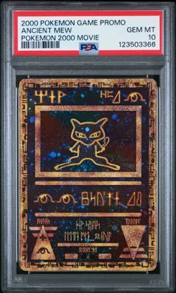 2000 POKEMON GAME MOVIE POKEMON 2000 MOVIE ANCIENT MEW PSA 10 - Image 1