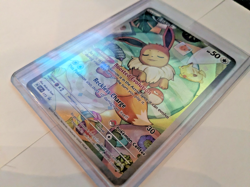 Prismatic Evolutions Eevee SVP173 Black Star Promo Pokemon Center Stamp - Image 3
