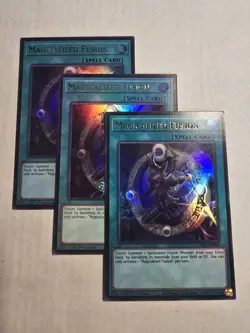 3x Magicalized Fusion 1st Edition Ultra Rare CH02-EN034 Yu-Gi-Oh! - Image 1