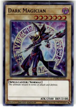 Yugioh Dark Magician DUPO-EN101 Ultra Rare Limited Edition NM Near Mint - Image 1