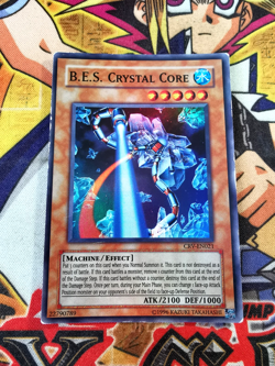 B.E.S. Crystal Core crv-en021 Unltd Ed (LP) Super Rare Yu-Gi-Oh! - Image 1
