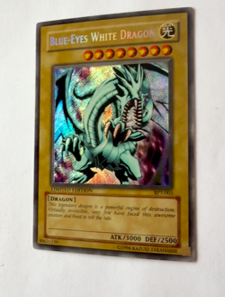1996 Yu-Gi-Oh! Blue-Eyes White Dragon BPT-003 Limited Edition / First Edition - Image 2