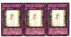 Yugioh- 3X Change of Hero - Reflector Ray - Common - 1st - STON-EN049 - NM - Image 1