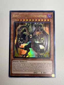 Yu-Gi-Oh! Yubel Terror Incarnate BLC1-EN028 Ultra Rare 1st Edition LP - Image 1