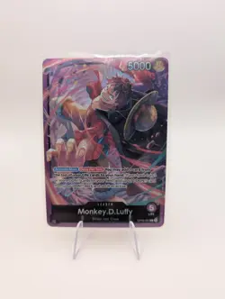 Monkey.D.Luffy ST18 OP05-060 Leader PURPLE Starter Deck Foil - Image 1