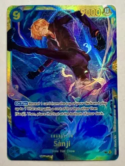 Sanji OP06-119 SEC - One Piece CCG - Wings Of The Captain Secret Rare - Image 1