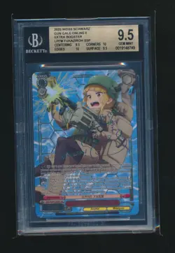 FUKAZIROH LPFM 2025 WEISS SCHWARZ GUN GALE ONLINE II SSP GRADED BGS 9.5 GEM MINT - Image 1