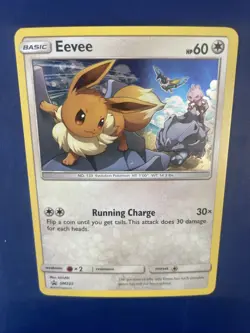 Eevee SM235 Sun & Moon Black Star Promo Ultra Rare Holo Pokemon TCG Card NM - Image 3