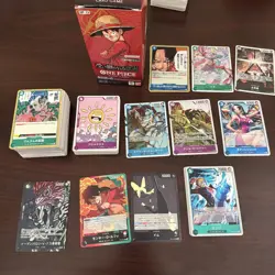 One Piece card game lot - SR,R,L, And C Cards (OP13) JP - Image 1