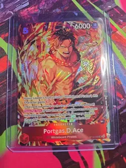 Portgas.D.Ace (Illustration Box Vol.5) ST15-005 One Piece Promotion Cards Foil - Image 1