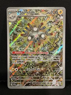 Pokemon TCG Magneton 159 Surging Sparks Black Star Promo English Card - Image 1