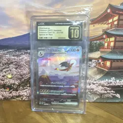 Charizard ex Special Art Rare pristine 10 Sv2a Pokemon Card 151 Holo Japanese - Image 1