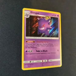 Gengar 38/111 Sun And Moon - Crimson Invasion Holo Pokemon Tcg Card LP - Image 4