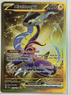 Miraidon ex Holo SV01: Scarlet & Violet Base Set 253/198 MP-LP Pokemon Card - Image 1