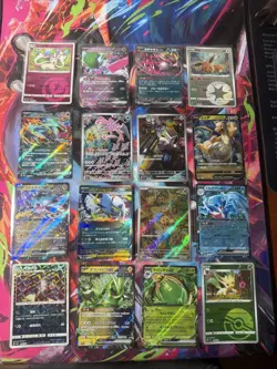 Pokemon 16 Card Lot nm V Max Mega Amazing Ex HOLO Rare Hits Only F2 - Image 1