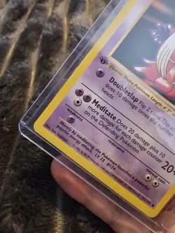 1st Edition Jynx Shadowless 31/102 Base Set Pokemon Card - Image 3