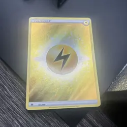 Pokemon - Lightning Energy Holo - 155/159 - SWSH Crown Zenith - Texture Card - Image 3