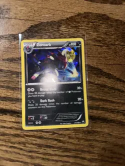 Zoroark (Cracked Ice Holo) Dark Explorers 71/108 Rare Pokemon Card NM - Image 3