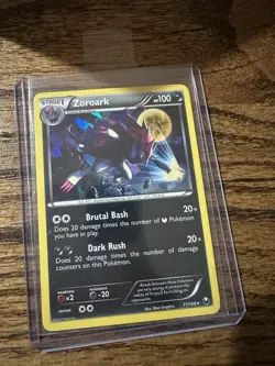 Zoroark (Cracked Ice Holo) Dark Explorers 71/108 Rare Pokemon Card NM - Image 5
