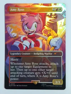 Amy Rose (Rainbow FOIL) 2083 | NM Near Mint | SLD Secret Lair Drop Magic MTG - Image 1