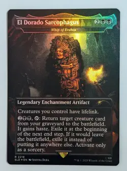El Dorado Sarcophagus FOIL 2218 | NM Near Mint | Secret Lair Drop Magic MTG - Image 1