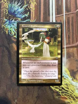 Lightly Played, English - 1 x MTG Femeref Enchantress Visions - Image 1