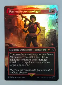 Passionate Archaeologist (Rainbow FOIL) 2220 | NM Near Mint | SLD Magic MTG - Image 1