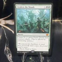 Magic the Gathering - Awaken the Woods - The Brothers' War - LP - Regular MTG - Image 2