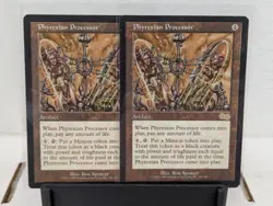 MTG - x2 PHYREXIAN PROCESSOR - RARE - URZA'S SAGA - LP - x2 - Image 1