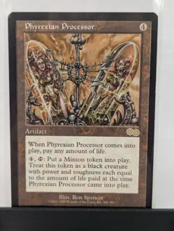 MTG - x2 PHYREXIAN PROCESSOR - RARE - URZA'S SAGA - LP - x2 - Image 2