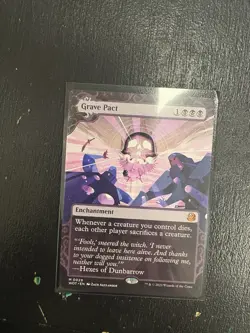 Grave Pact Wilds of Eldraine: Enchanting Tales Regular - Image 1