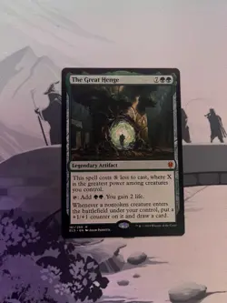 The Great Henge - Throne of Eldraine; Regular; Magic the Gathering - Image 1