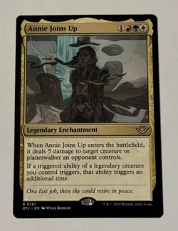 MTG Annie Joins Up - Outlaws of Thunder Junction NM - Image 1