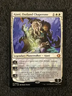 Magic The Gathering MTG - Ajani, Outland Chaperone - Lorwyn Eclipsed - Image 1