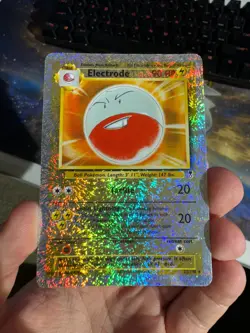 Electrode 22/110 Reverse Holo Rare Legendary Collection Pokemon Card - Image 3