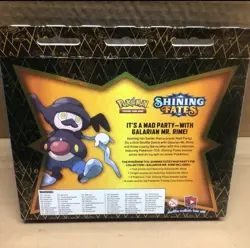 Pokemon TCG: Shining Fates Mad Party Pin Collections Galarian Mr. Rime - New - Image 3