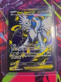 Pokemon Mega Absol EX Me01: Mega Evolution Ultra Rare Holo 161/132 280 HP - Image 1