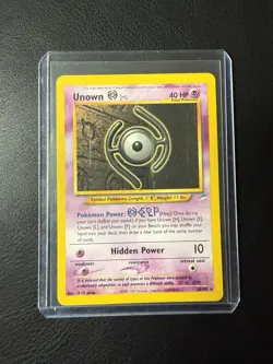 2002 Pokemon - Unown [H] #28/105 - Neo Destiny Unlimited - Regular - LP - Image 2