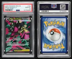 Mega Mawile ex Ultra Rare Pokemon Evolution MEG PSA 10 GEM MT - Image 3