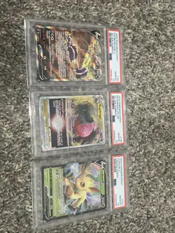 POKEMON SWORD AND SHEILD PSA GRADED LOT(SILVER TEMPEST + CROWN ZENITH) - Image 1