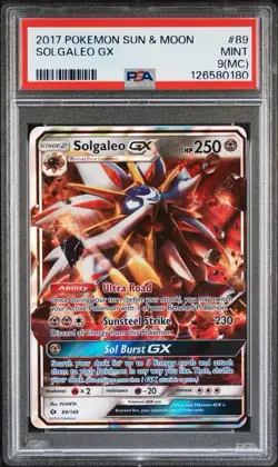 Pokemon Sun And Moon PSA 9 Mixed Lot - Image 2
