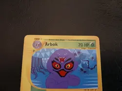 Pokemon TCG Arbok 35/165 Non Holo Rare Expedition Base Set E-reader LP Vintage - Image 2