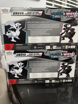 Pokemon TCG Unova Heavy Hitters Premium Collection White Flare Black Bolt X2 - Image 3