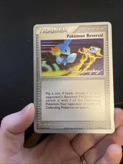 Pokemon Reversal 97/112 NM *ft Mudkip World Championships 2005 - Image 3