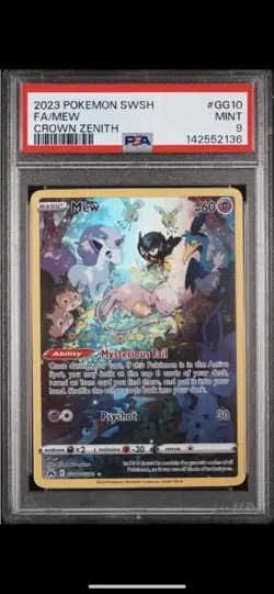 2023 POKEMON SWSH FA/MEWCROWN ZENITHPSA#GG10MINT9142552136 - Image 1