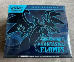 Pokemon PHANTASMAL FLAMES ETB Elite Trainer Box Mega Evolution New Sealed - Image 1